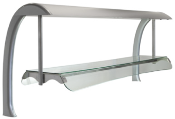 Верхняя стойка с 1 полкой 6 GN Electrolux 856509 (ZLSL20FF) в ШефСтор (chefstore.ru)